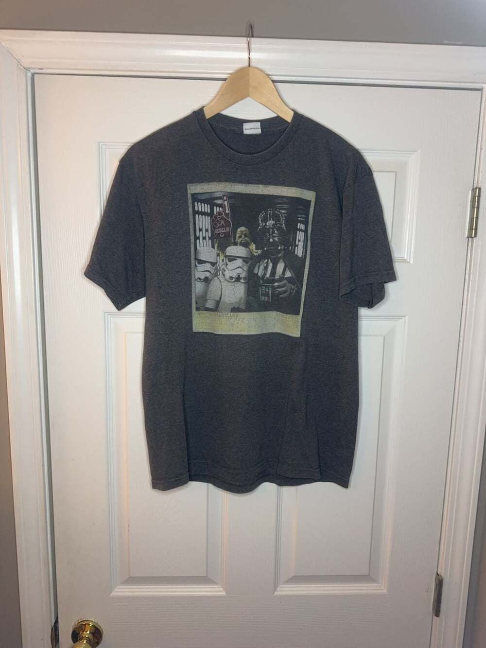 Star Wars Darth Vader Chewbacca Stormtrooper Graphic T-Shirt